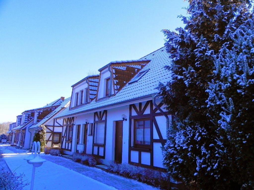Ferienwohnung-Nils-Holgerson-Mit-Balkon-Zwischen-Strand-Wald-Wiese-Im-Suedosten-Der-Insel-Ruegen Gustow  外观 照片